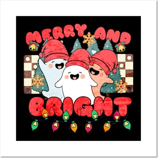 Merry and Bright Posters and Art